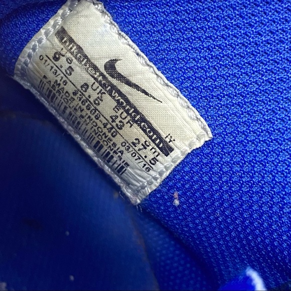 RARE NIKE Big High Game Royal Blue High Top University Blue 336608-440 Men's 9.5 - Picture 14 of 14